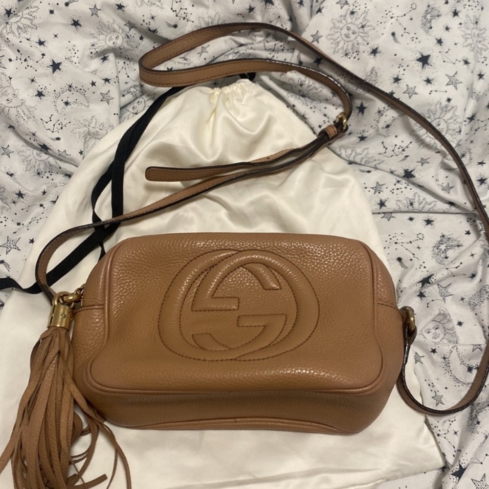 Gucci Tan Crossbody Bag